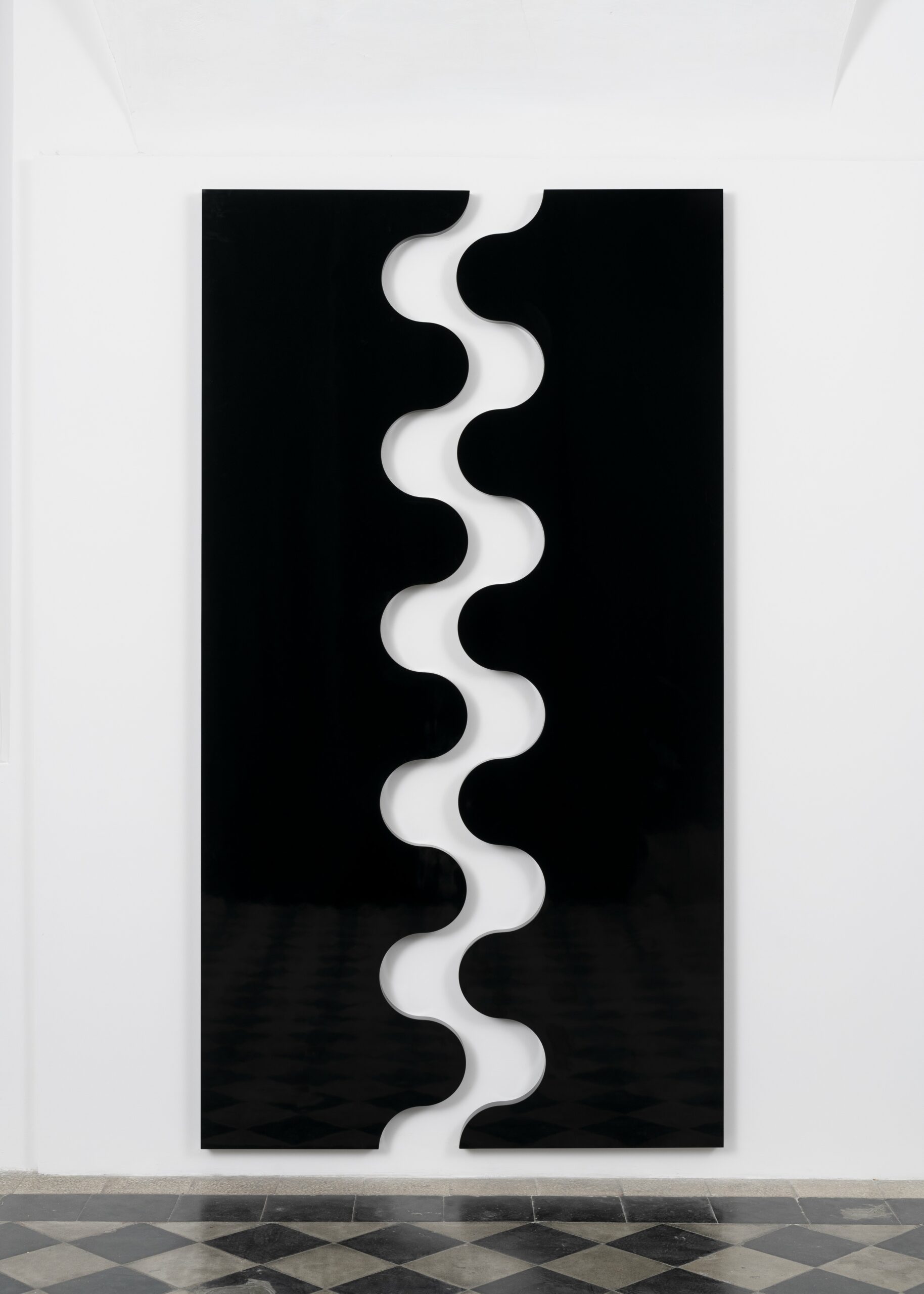, Superquadro con tagli, Sergio Lombardo